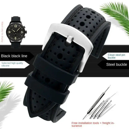 Samsung Galaxy Watch Silicone Band - Breathable and Stylish