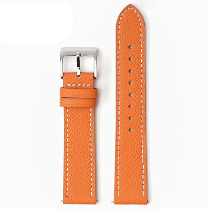Samsung Galaxy Watch 7, 6, 5, 4 & FE Epsom Calfskin Leather Band