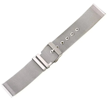 Samsung Galaxy Watch 7, 6, 5, 4 & FE Milanese Mesh Buckle Band, Spring Bars & Tool