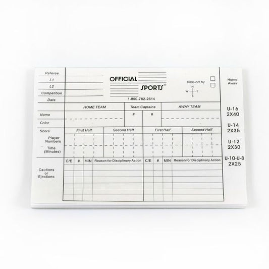 Soccer Report Forms