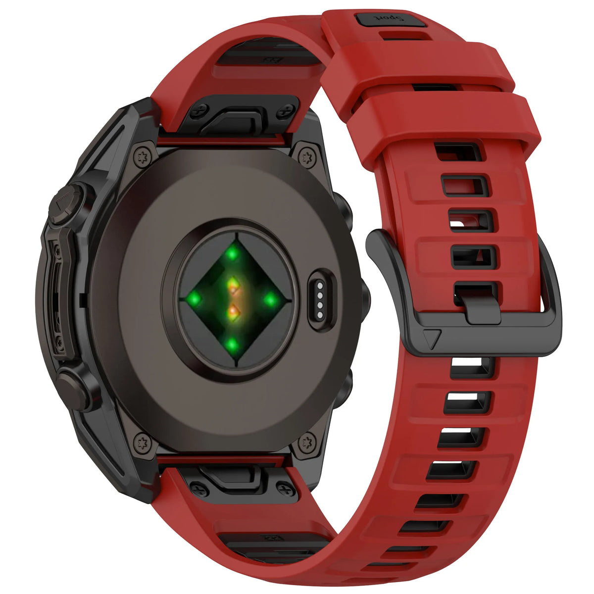 Garmin QuickFit 22/26mm Two-Tone Silicone Buckle Band