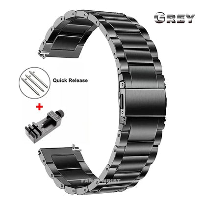 Samsung Galaxy Watch 7, 6, 5, 4 & FE Titanium Link Bracelet