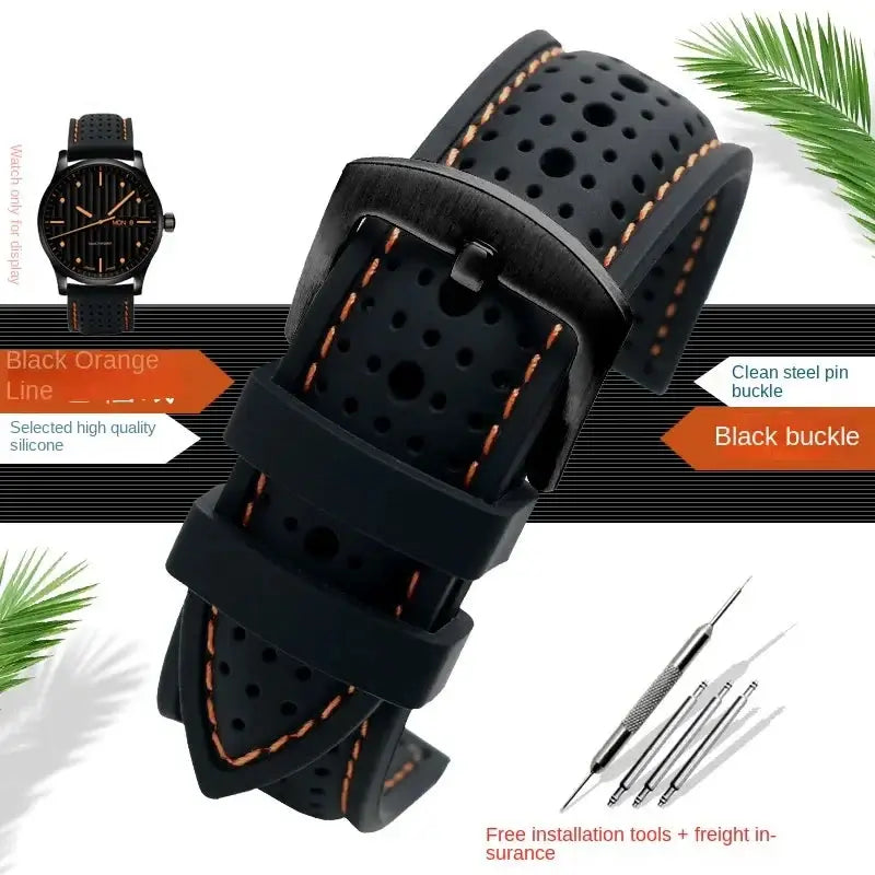 Samsung Galaxy Watch Silicone Band - Breathable and Stylish