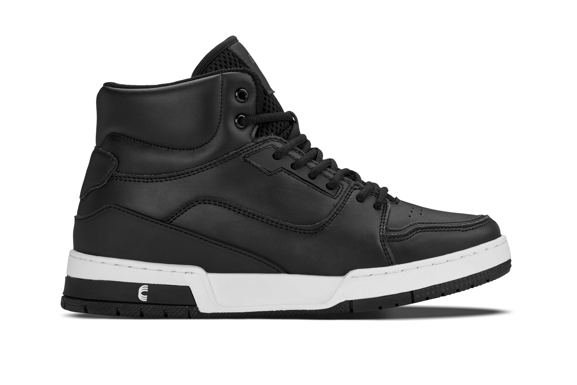 CALTO - S4750 - 3 Inches Taller (Black) - High Top Sneakers - Triathlete Store