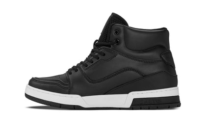 CALTO - S4750 - 3 Inches Taller (Black) - High Top Sneakers - Triathlete Store