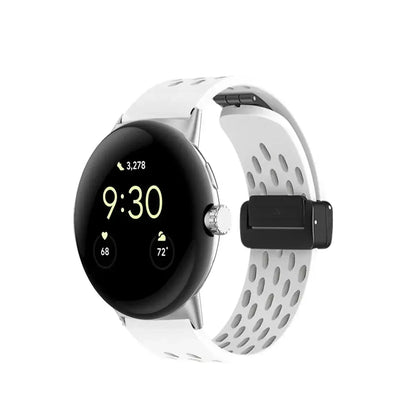 Google Pixel Silicone Band - Breathable With Magnetic Clasp