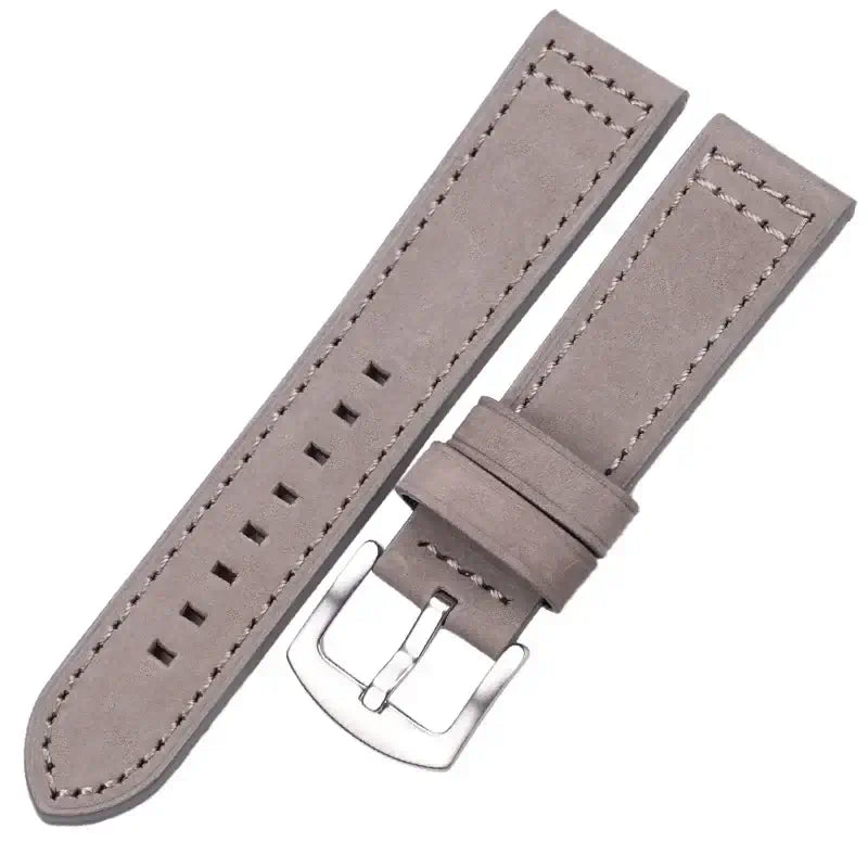 Suunto Race, Vertical & 9 Peak Leather Band with Square Holes
