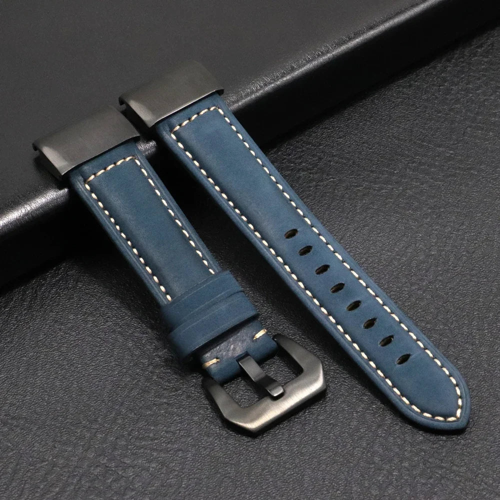 Garmin Genuine Leather Band - Stylish and Durable