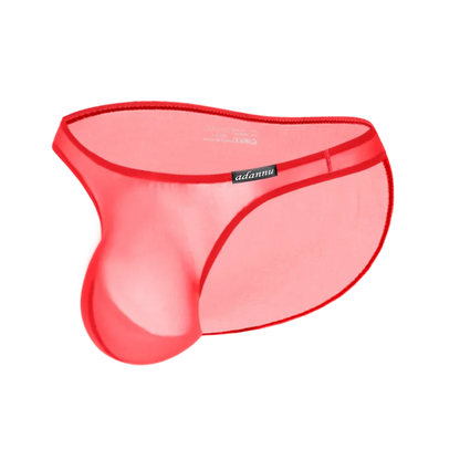 Men Underwear Low-rise Pouch Transparent