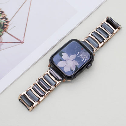 Apple Watch Ceramics+Steel Bracelet/Band Series 11/10/9/8/7/6/5/4/ SE / Ultra 1/2/3