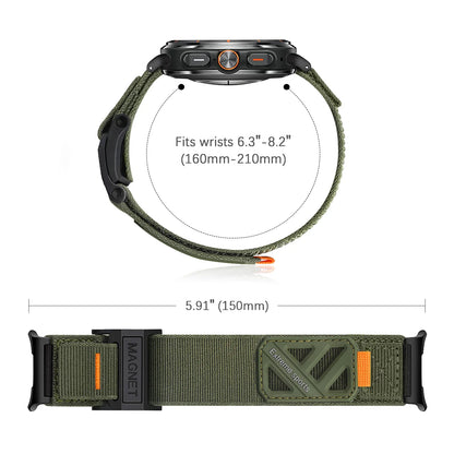 Samsung Galaxy Watch Ultra & Ultra 2 Nylon Band, Magnetic Buckle