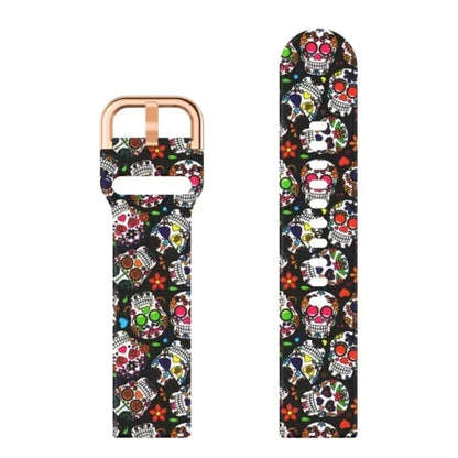 Samsung Galaxy Watch 7, 6, 5, 4 & FE Printed Silicone Band