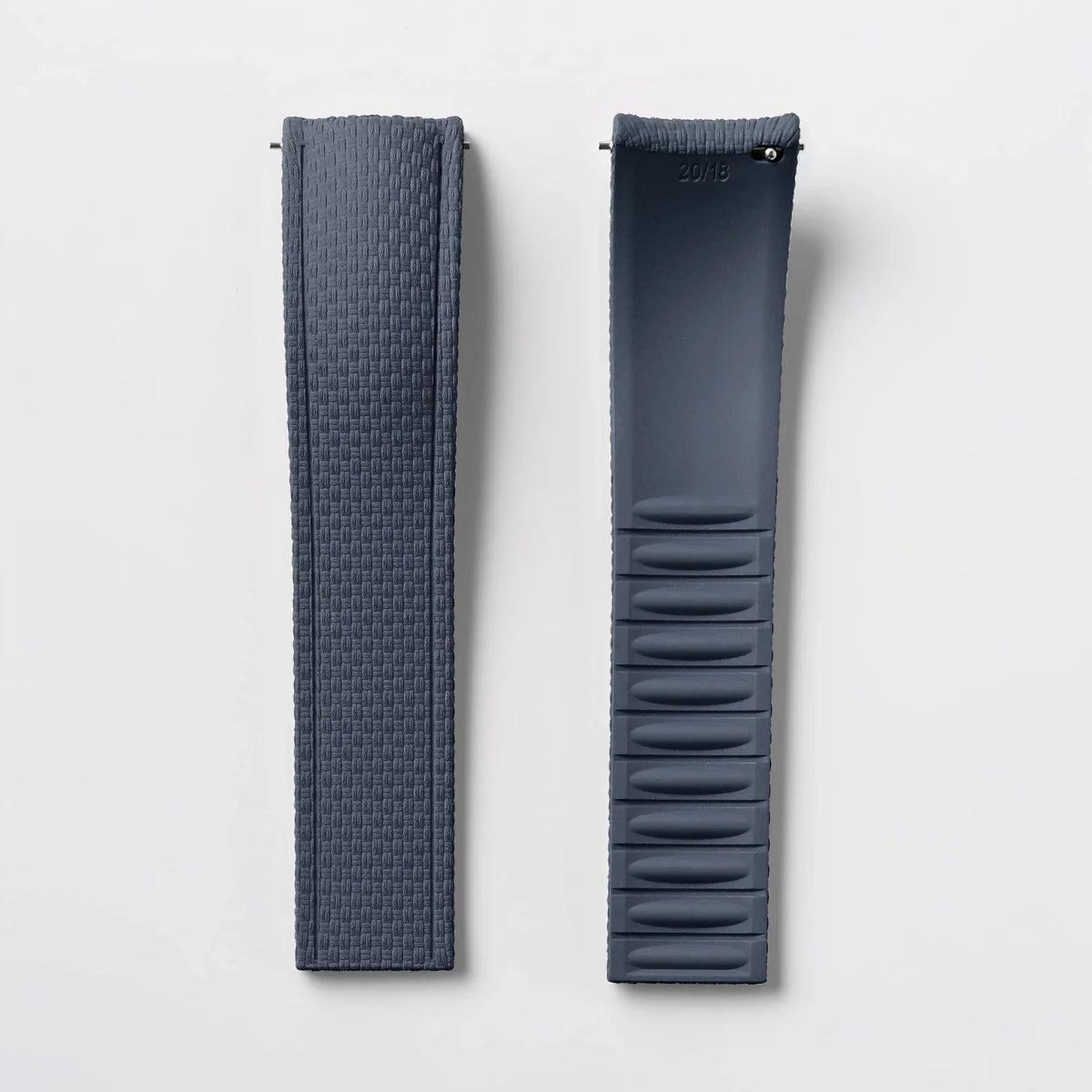 Samsung Galaxy Watch 7, 6, 5, 4 & FE Curved-End FKM Rubber Band