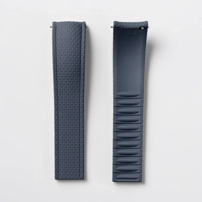 Samsung Galaxy Watch 7, 6, 5, 4 & FE Curved-End FKM Rubber Band