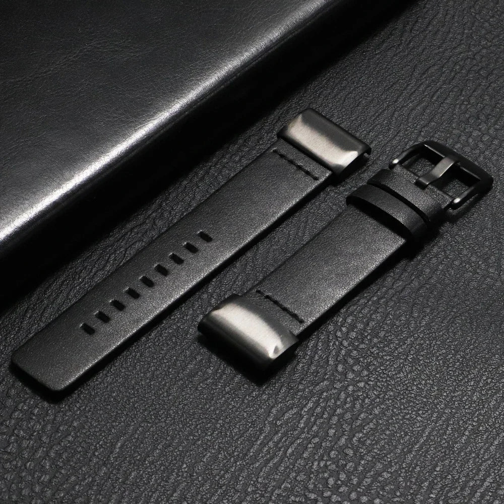 Garmin Leather Watch Band - Premium Comfort Stylish Design - Triathlete Store
