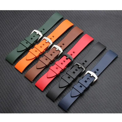 Suunto Race, Vertical & 9 Peak Smooth Silicone Band, Grooved Underside