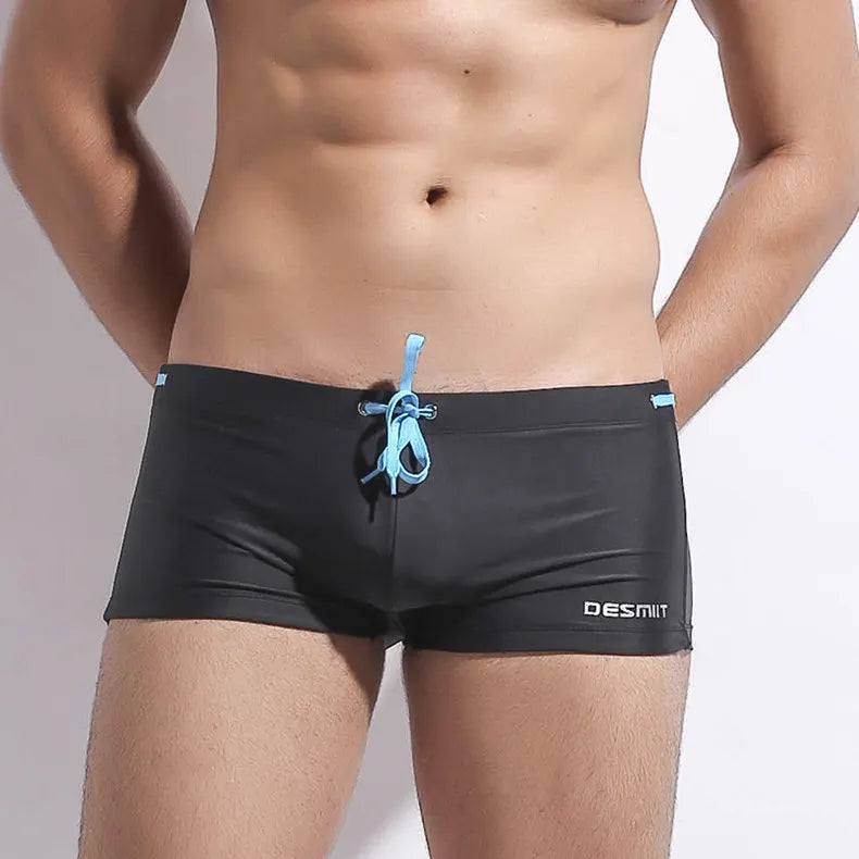 Desmiit Solid Swim Trunks