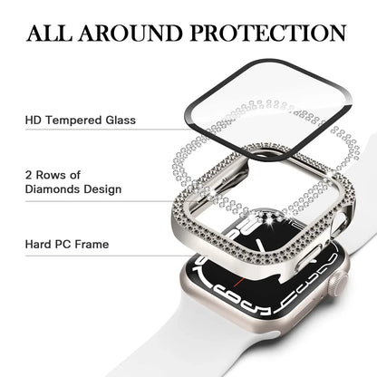 Apple Watch Case - Durable Gem-Studded Elegant Protection