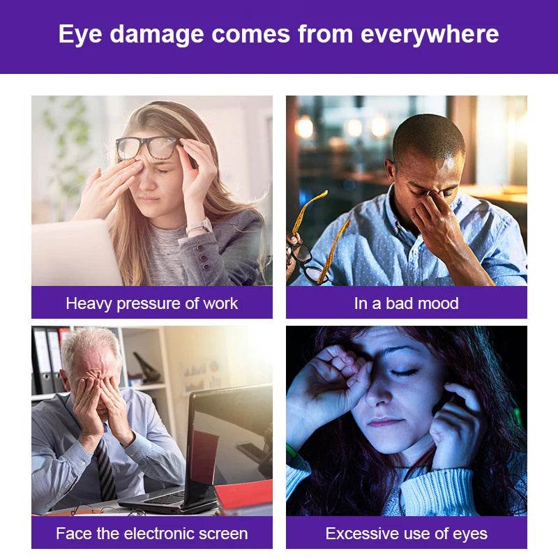 Advanced Eye Vitamin Supplement for Macular Health & Dry Eyes - Improve Eye Fatigue, Stress & Night Vision, Adults Men Women