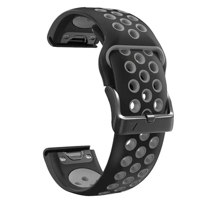 Garmin QuickFit 22/26mm Silicone Band, Perforated or Textured