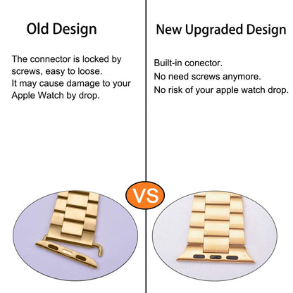 Stainless Steel Apple Watch Band Series 11/10/9/8/7/6/5/4/ SE / Ultra 1/2/3