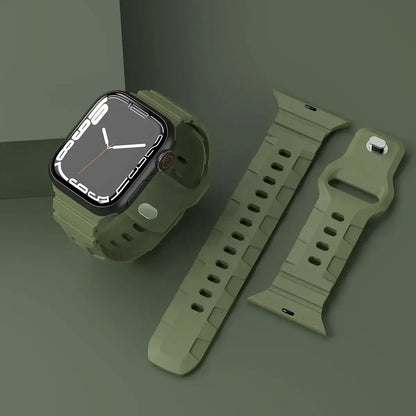 Apple Watch Silicone Strap - Soft Waterproof Flexible Band