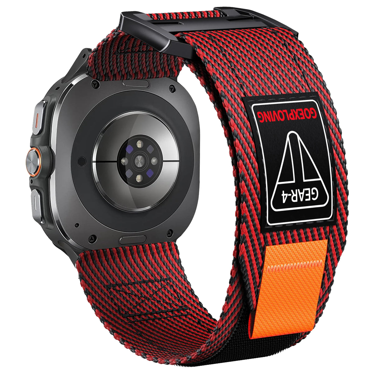 Samsung Galaxy Watch Ultra & Ultra 2 Nylon Hook-and-Loop Trail Band