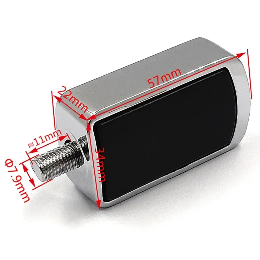 Motorcycel Parts Chrome Skull Shifter Shift Foot Peg For Harley Chopper Touring Cruiser Custom