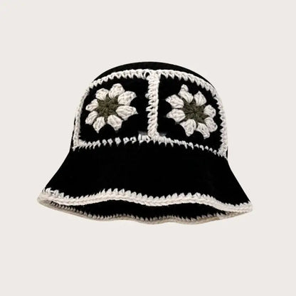 New Crochet Korean Handmade Bucket Hat