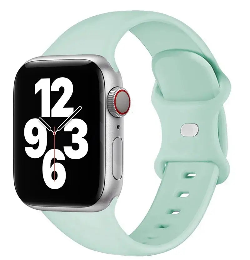Apple Watch Silicone Band - Soft Waterproof Flexible Strap