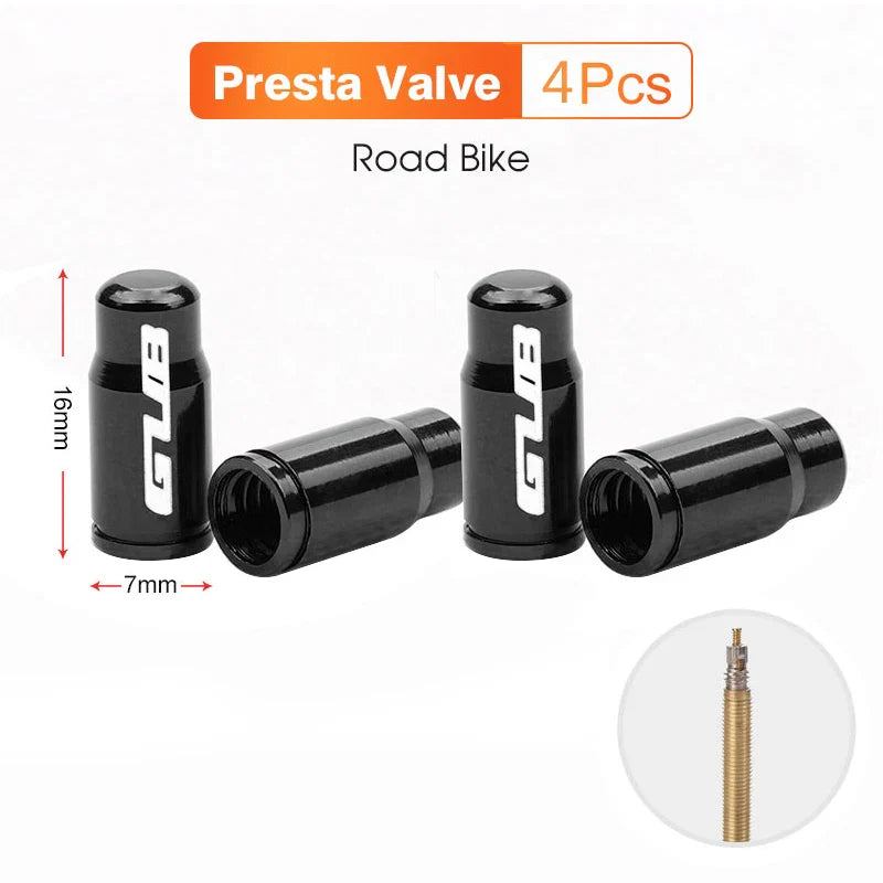 Aluminum Valve Stem Caps (Bike/Motorcycle/Car)