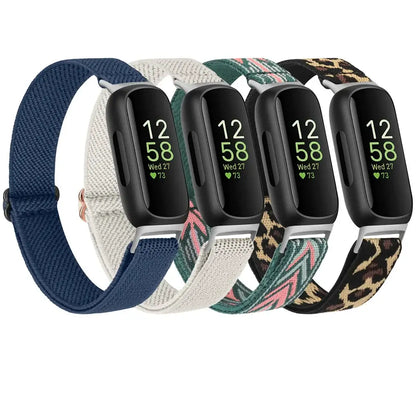 Fitbit Inspire 3, 2, 1, HR Nylon Band - Breathable Strap