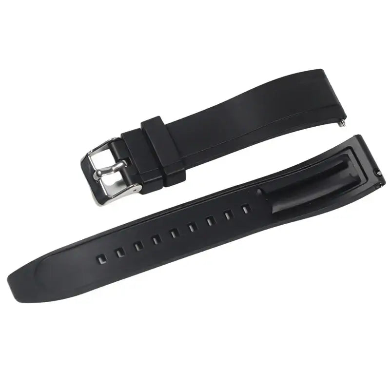 TicWatch Pro 5, Pro 3 & E3 Raised-Center Silicone Buckle Band