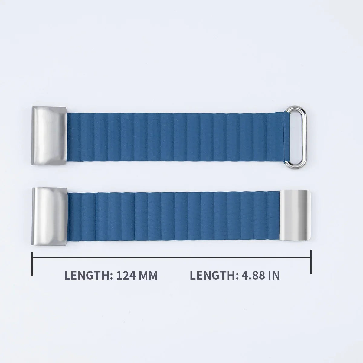 Garmin QuickFit 22/26mm Ribbed Magnetic Leather Band