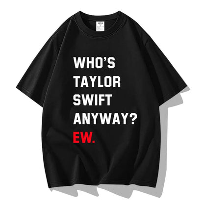 Taylor Swift T Shirt Men's Women's Fashion Cotton