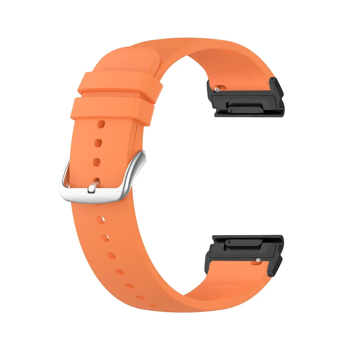 Garmin QuickFit 22/26mm Smooth Silicone Band with Buckle