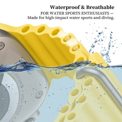 Apple Watch Silicone Strap - Waterproof and Breathable Band