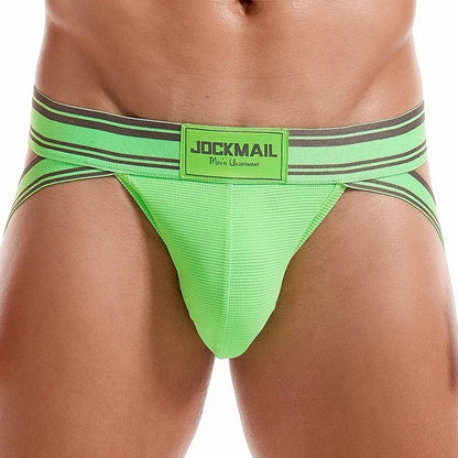 Jockmail Fiesta Jockstrap – Men's Low-Waist Supportive Underwear