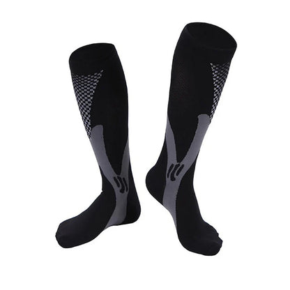6Pairs Compression Socks 20-30mmHg High Stockings Men & Women Sports Marathon Cycling Football Varicose Veins EU35-45