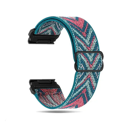 Garmin Elastic Nylon Band - Stylish, Comfortable - QuickFit