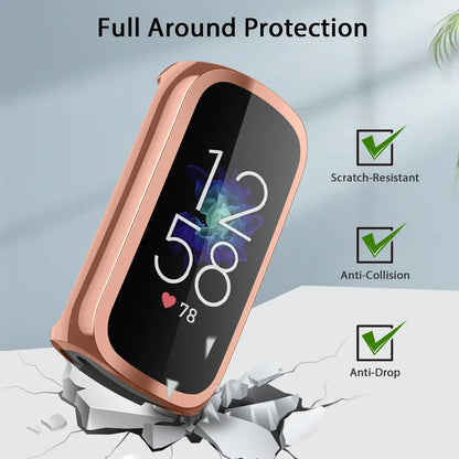 Fitbit Luxe Case and Screen Protector - Premium Protection