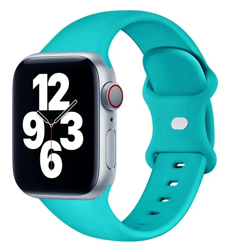 Apple Watch Silicone Band - Soft Waterproof Flexible Strap
