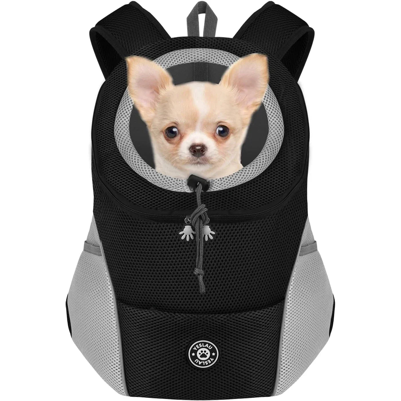 Dog Shoulder Carrier Backpacks Comfortable Front Backpack Carrier for Biking Hiking Camping