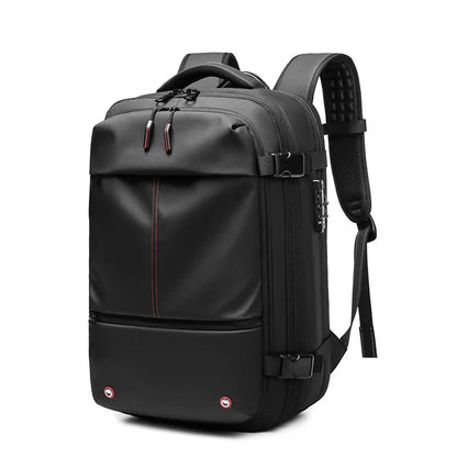 17" Laptop Travel Backpack for Men, Large Capacity, Business & School