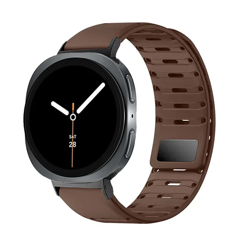 Samsung Galaxy Watch8, 9 & Ultra Magnetic Silicone Sport Band