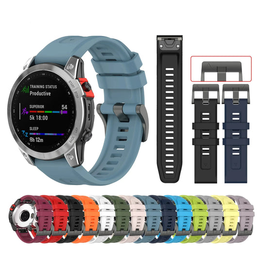 Garmin Silicone QuickFit Band - Durable, Stylish, Comfortable