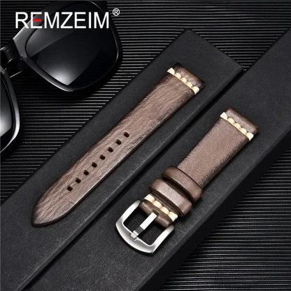 Samsung Galaxy Watch Leather Band - Premium Classic Style
