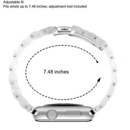 Samsung Galaxy Watch8, 9 & Ultra Clear Link Bracelet Band