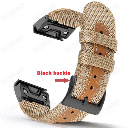 Garmin Sport Nylon Strap - Breathable Comfortable Design