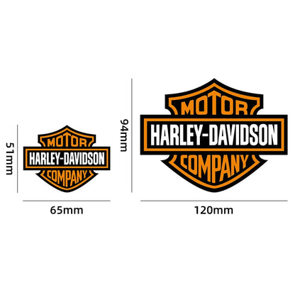 2pcs Motorcycle LOGO Tank Decal Motor Oil Cover Stickers